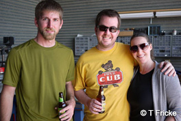 beer in the hangar